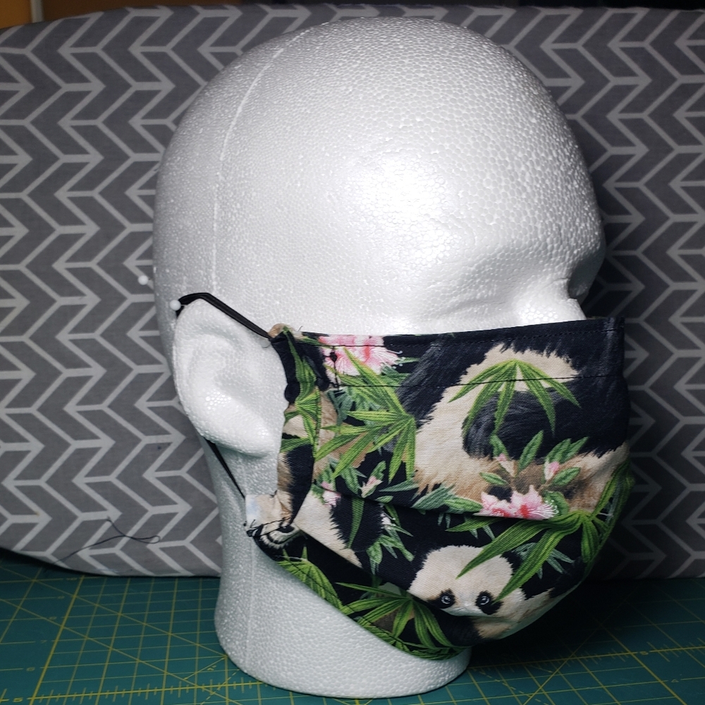 💥SOLD💥Panda face mask with filter pocket